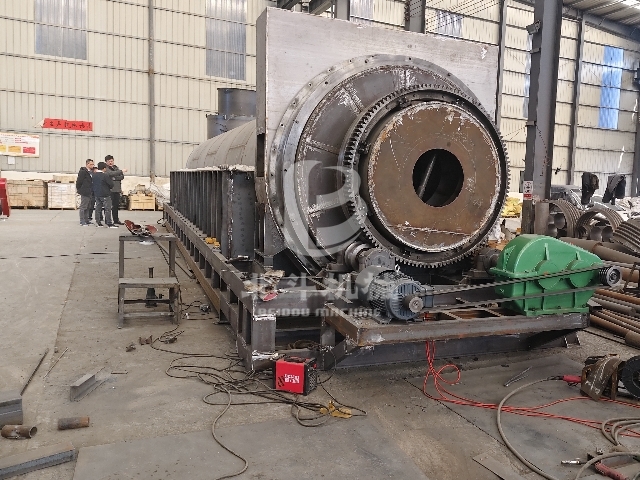 北斗動態(tài),客戶到訪考察炭化設(shè)備